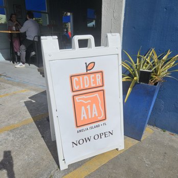 Cider A1A - a sign in front of a store - Cideries Near Me - Fernandina Beach, Florida