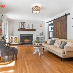 Flooring Liquidation Guys - If you're looking to upgrade your living room, consider installing hardwood flooring.