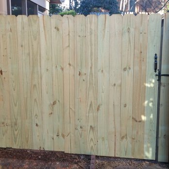 Around Atlanta Fence - AFTER - gate from front - Fences & Gates Near Me Around Atlanta Fence - AFTER - gate from front - Fences & Gates Near Me