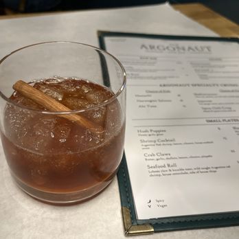 The Argonaut - Chai old fashioned - Cocktail Bars Near Me - Atlanta, Georgia