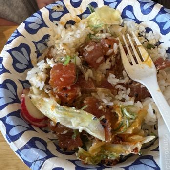 Nico's Fish Market - Poke bowl (too spicy) - Restaurants Near Me - San Diego, California
