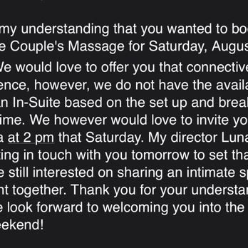 AWAY Spa at W Philadelphia - Grifting sales technique - Massage Near Me - Philadelphia, Pennsylvania