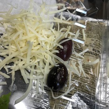 Mega Pizza & catering - Olives in the Chicken Caesar Salad - Pizza Near Me - Raleigh, North Carolina
