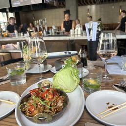 Szechuan Chicken Lettuce Wraps