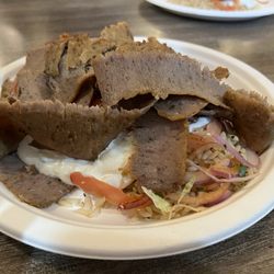 Go Greek - Beef/ Lamb Gyro Plate
