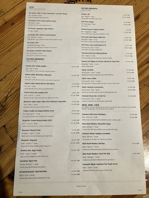 Menu photo 2 The Answer Brewpub Richmond, VA Menu photo 2 The Answer Brewpub Richmond, VA