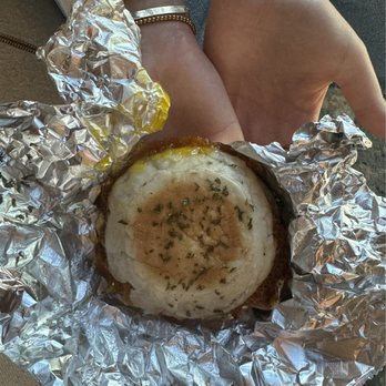 Carport Coffee - Bacon egg n cheese sandwich - Coffee & Tea Near Me - College Station, Texas