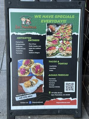 Menu photo 2 Los Yucatecos Restaurant San Francisco, CA Menu photo 2 Los Yucatecos Restaurant San Francisco, CA