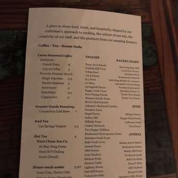 Odd Duck - Menu for dinner - American Near Me - Austin, Texas Odd Duck - Menu for dinner - American Near Me - Austin, Texas