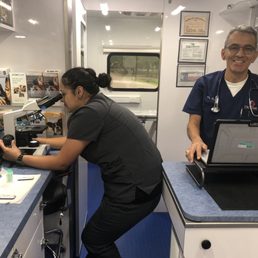 Results immediately and always greeted with a smile.