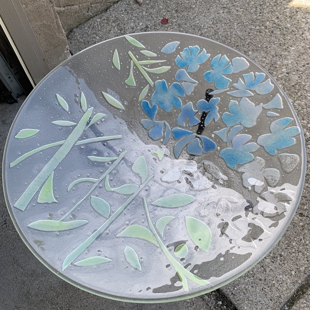 Made this birdbath in classes and it was a wonderful experience. Angie was great! Made this birdbath in classes and it was a wonderful experience. Angie was great!