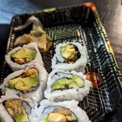 Arctic Bites - Avocado peanut Sushi