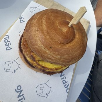 Pepino Eatery & Bakeshop - Love the croissant on the Brekky Sammy - Desserts Near Me - La Jolla, California