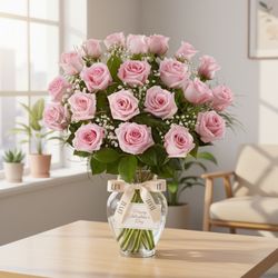 Luv It Gift & Flower Shop - Blushing Grace Roses