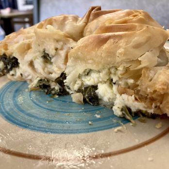 Burek Shop 3M Restaurant - Spinach and cheese inside this one - Modern European Near Me - Chicago, Illinois