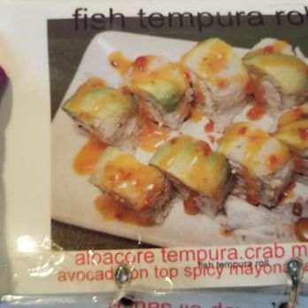 Spicy Fish - Fish tempura Roll - Japanese Near Me - Pomona, California Spicy Fish - Fish tempura Roll - Japanese Near Me - Pomona, California