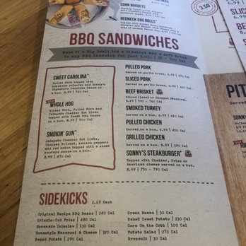 Sonny's BBQ - Barbeque Near Me - Florida City, Florida