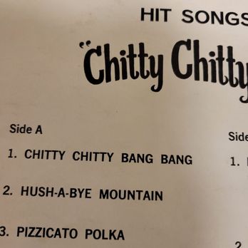 Blast From The Past - Once you've heard "Chitty Chitty Bang Bang" your life will never be the same. Go to Blast from the Past and find "your" childhood. - Vinyl Records Near Me - Tracy, California Blast From The Past - Once you've heard "Chitty Chitty Bang Bang" your life will never be the same. Go to Blast from the Past and find "your" childhood. - Vinyl Records Near Me - Tracy, California