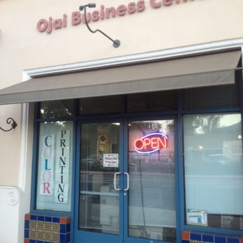 Ojai Business Center - Entry from the main street - Printing Services Near Me - Ojai, California