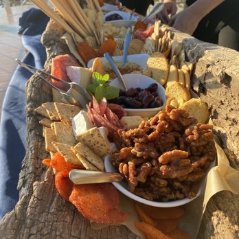 Lush Resort - Charcuterie cocktail hour on the beach. - Resorts Near Me - Graford, Texas