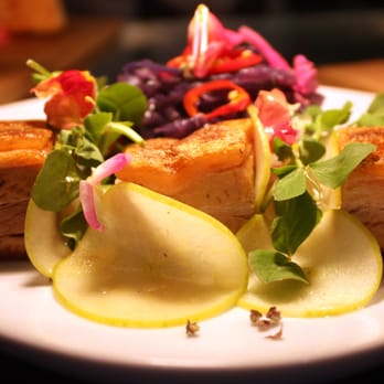 Little Clive - Pork belly with pickled apples and braised cabbage - Coffee & Tea Near Me - Annerley, QLD Little Clive - Pork belly with pickled apples and braised cabbage - Coffee & Tea Near Me - Annerley, QLD