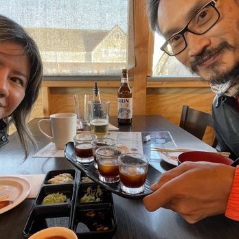 RYU SUSHI - Shooters (oyster and quail egg ) - Sushi Bars Near Me - Temecula, California