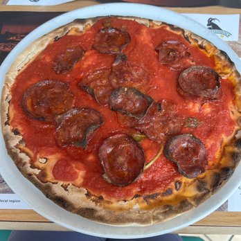 Hotel Steinbock / Pizzeria Da Salvi - Diavola gluten free no cheese - Pizza Near Me - Grindelwald, BE Hotel Steinbock / Pizzeria Da Salvi - Diavola gluten free no cheese - Pizza Near Me - Grindelwald, BE