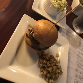 The Chef's Table - Filet sliders and the white corn off the cob. - New American Near Me - Rocklin, California The Chef's Table - Filet sliders and the white corn off the cob. - New American Near Me - Rocklin, California