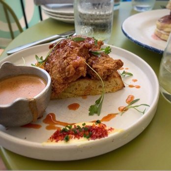 Unconventional Diner - Chicken & Waffles, SO good - Breakfast & Brunch Near Me - Washington, DC, District of Columbia