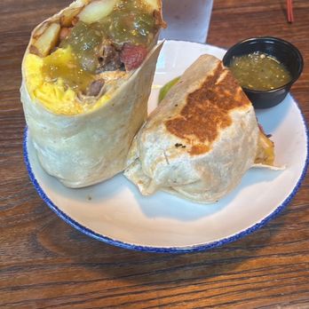 Kitchen 15 - This is a breakfast with bacon Burrito. - Breakfast & Brunch Near Me - Sacramento, California