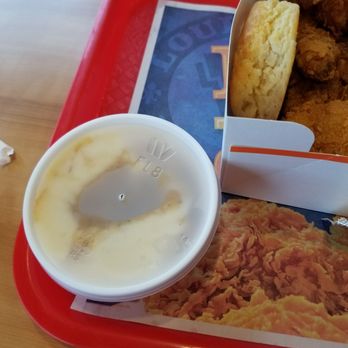 Popeyes Louisiana Kitchen - Mashed potatoes and gravy - Fast Food Near Me - Henrietta, New York Popeyes Louisiana Kitchen - Mashed potatoes and gravy - Fast Food Near Me - Henrietta, New York