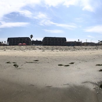The Wayfarer San Diego - Panoramic view of the hotel from the beach. - San Diego, CA