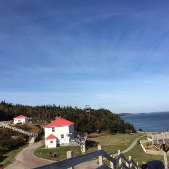 Cape House Restaurant - The view of the restaurant from the adjacent lighthouse. - Canadian (New) Near Me - Waterside, New Brunswick
