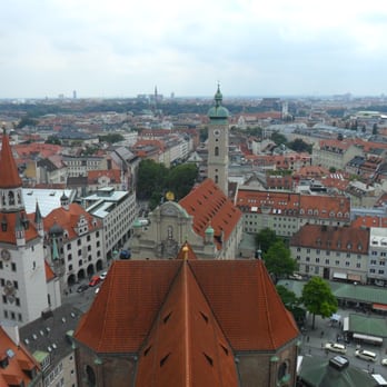 St. Peter - View from the top - Landmarks & Historical Buildings Near Me - Munich, BY St. Peter - View from the top - Landmarks & Historical Buildings Near Me - Munich, BY