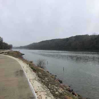 Cameron Park - Walking along the River from Brazos Park East - Parks Near Me - Waco, Texas