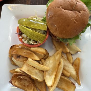 Ocean Bleu At Gino's - Crab Cake Sandwich - Seafood Near Me - Newport, Oregon Ocean Bleu At Gino's - Crab Cake Sandwich - Seafood Near Me - Newport, Oregon