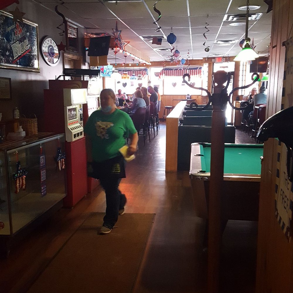 The bar