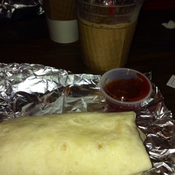 Java Ranch Espresso Bar & Cafe - The breakfast taco and an iced mocha - Coffee & Tea Near Me - Fredericksburg, Texas