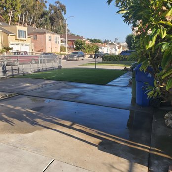 Stays Green Turf - Nice job! Clean and neat! Compare it to the neighbors - can't tell it's artificial! - Artificial Turf Near Me Stays Green Turf - Nice job! Clean and neat! Compare it to the neighbors - can't tell it's artificial! - Artificial Turf Near Me
