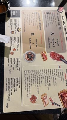 Menu photo 3 2N1 Korean BBQ Temecula, CA