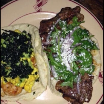 Antique Taco - Shrimp taco on the left. Ribeye taco on the right. - Venues & Event Spaces Near Me - Chicago, Illinois Antique Taco - Shrimp taco on the left. Ribeye taco on the right. - Venues & Event Spaces Near Me - Chicago, Illinois