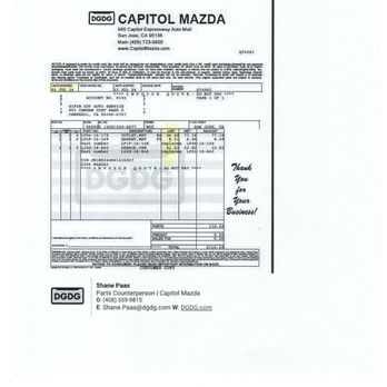 Zip In Auto - Zip in Auto's quote for parts from Capitol Mazda submitted to BBB (they hide it from me on July 01) - Auto Repair Near Me - Campbell, California Zip In Auto - Zip in Auto's quote for parts from Capitol Mazda submitted to BBB (they hide it from me on July 01) - Auto Repair Near Me - Campbell, California