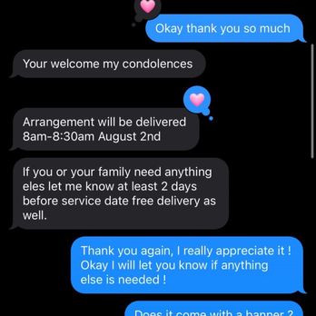 Bella Rosa Gardens - Delivery window candy provided that wasn't met - Florists Near Me - Cypress, California