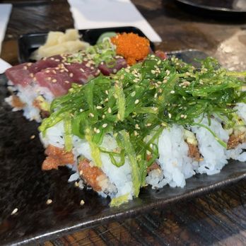 Kengo Sushi - Salmon 007 Roll - Japanese Near Me - Tracy, California Kengo Sushi - Salmon 007 Roll - Japanese Near Me - Tracy, California