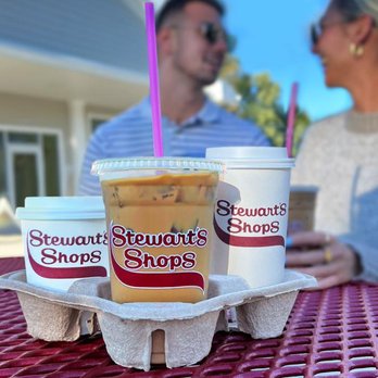 Stewart's Shops - Stewart's has the best hot/iced coffee & cold brew made just the way you like it! - Ice Cream & Frozen Yogurt Near Me - Middle Grove, New York Stewart's Shops - Stewart's has the best hot/iced coffee & cold brew made just the way you like it! - Ice Cream & Frozen Yogurt Near Me - Middle Grove, New York