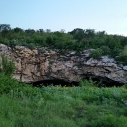 Cave opening.