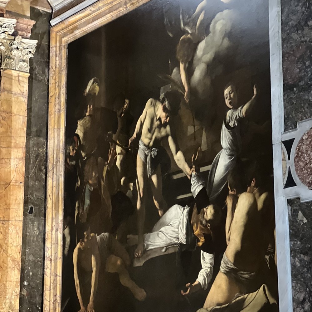 Comunità San Luigi dei Francesi - Martyrdom of Saint Matthew by Caravaggio - Churches Near Me - Rome, RM