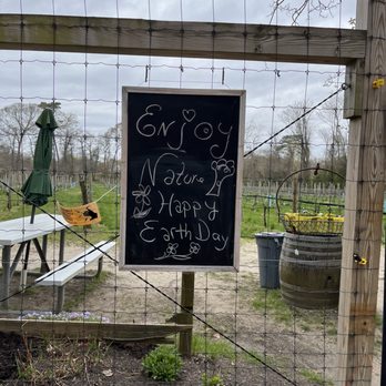 Loughlin Vineyard - a welcome sign for earth day - Wineries Near Me - Sayville, New York Loughlin Vineyard - a welcome sign for earth day - Wineries Near Me - Sayville, New York