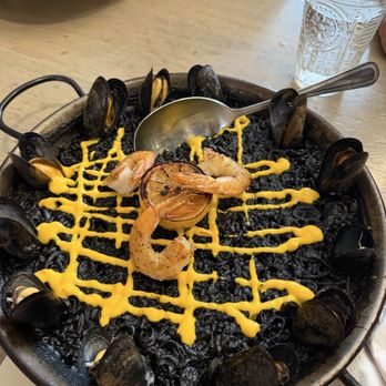 Bota - Squid ink paella - Spanish Near Me - San Francisco, California