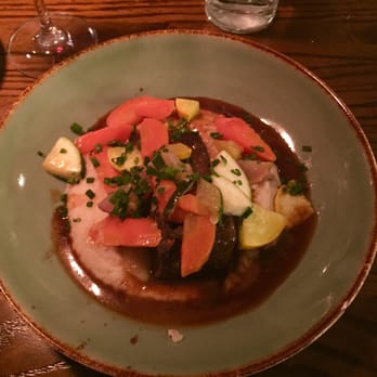 Hamilton's Kitchen - Braised Short Ribs with Carrots and Potatoes - New American Near Me - Winter Park, Florida Hamilton's Kitchen - Braised Short Ribs with Carrots and Potatoes - New American Near Me - Winter Park, Florida